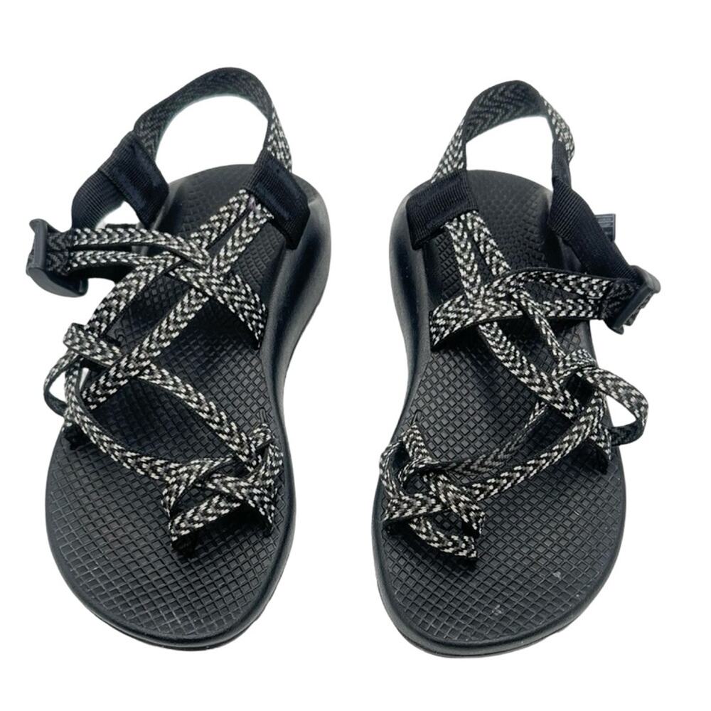 CHACO Cloud women's black classic sandals SIZE 7 - Picture 3 of 8